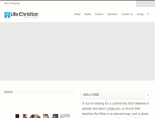 Tablet Screenshot of lifechristian.com